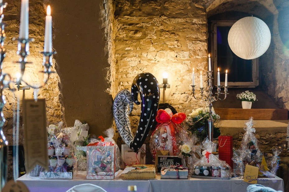 Hochzeit Geschenketisch