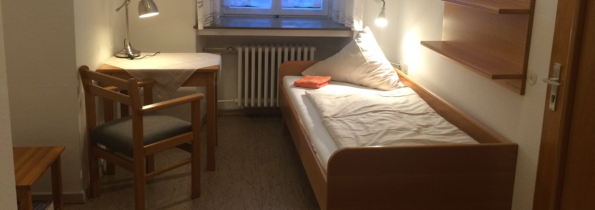 Einzelzimmer altes Gästehaus